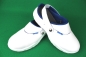Preview: Clog mit Fersenriemen "IRIS" weiß Gr. 38 bis 46